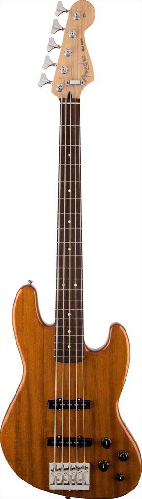 Fender American Deluxe Dimension Bass IV HH RW in Violin Burst