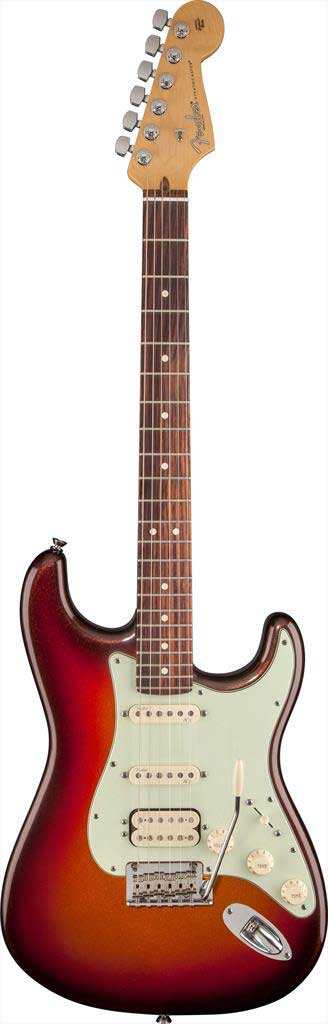 Fender American Deluxe Strat Plus HSS in Metallic 3 Tone Sunburst