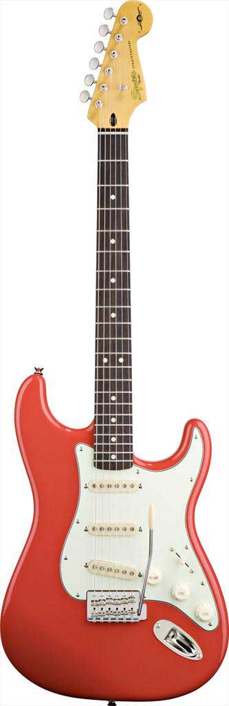 Squier Mini Strat in Red