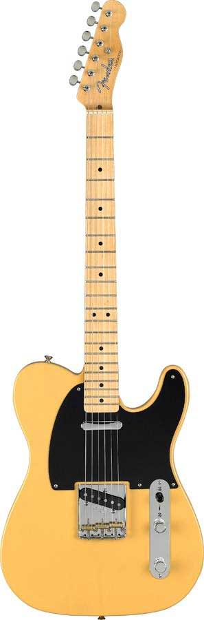 Fender Classic Player Baja Tele in Blonde with Maple Neck
