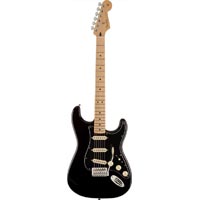 Fender FSR Stratocaster in Black with Maple Neck